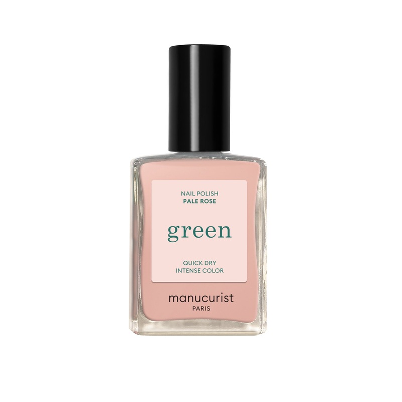 Green Natural Nail Polish Pale Rose 15ml