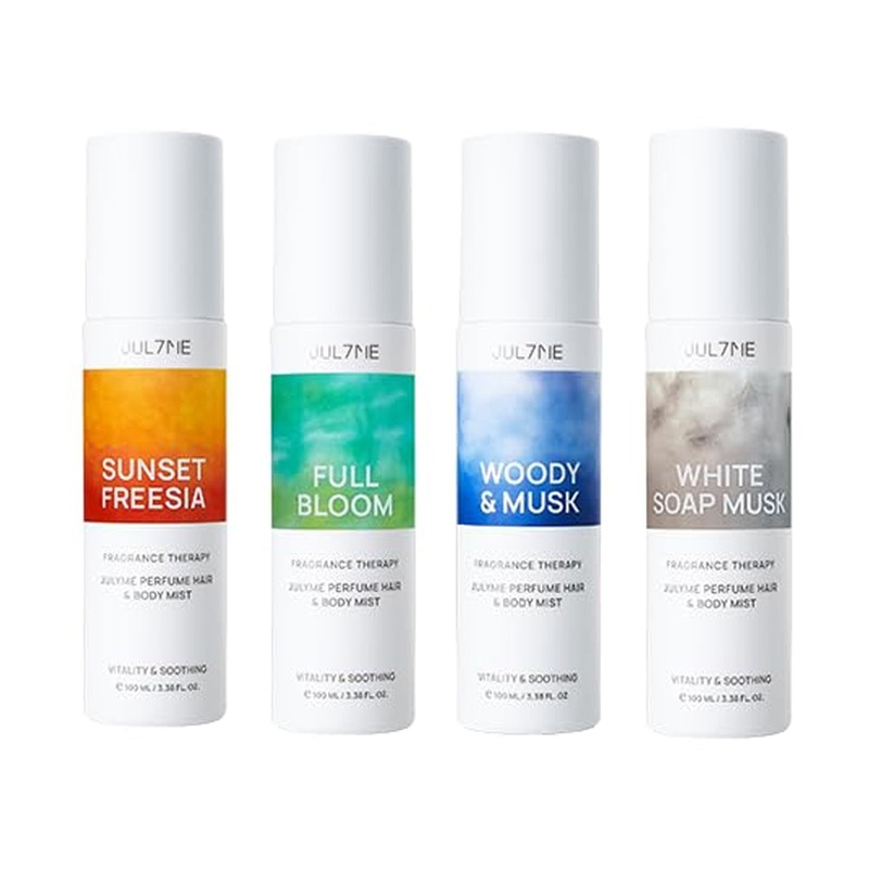JULYME Perfume Hair & Body Mist 4 Scents Sunset Freesia