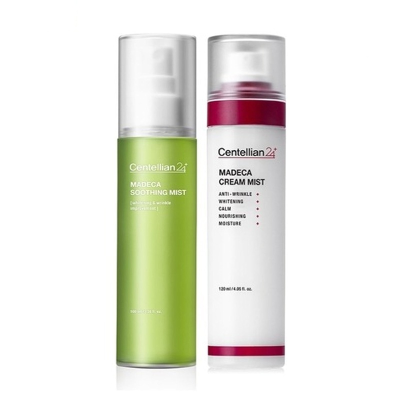 Centellian24 Madeca Soothing Mist 100ml + Cream Mist 120ml Set