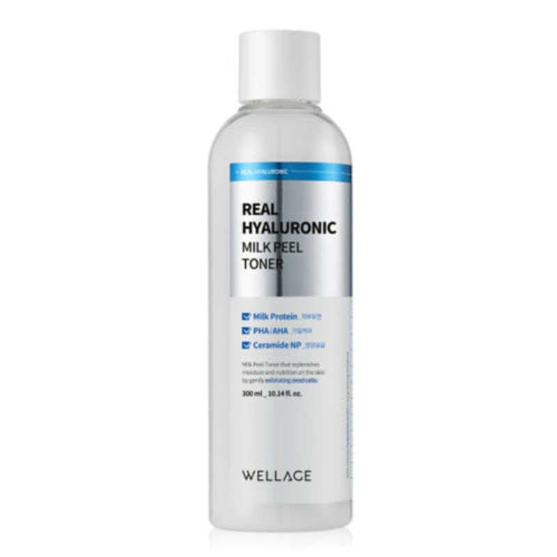 Wellage Real Hyaluronic Milk Peel Toner 300ml