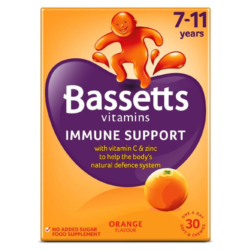 Multivitamins Orange Flavour Soft & Chewies 7-11 Years – 30 Pack