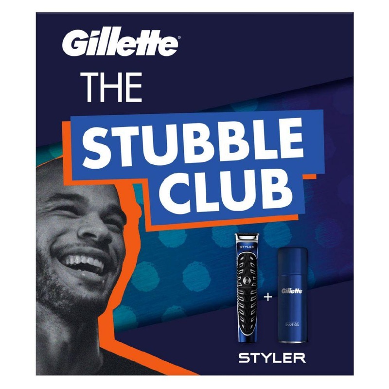 Stubble Club Pack – All Purpose Styler + Shaving Gel 75Ml