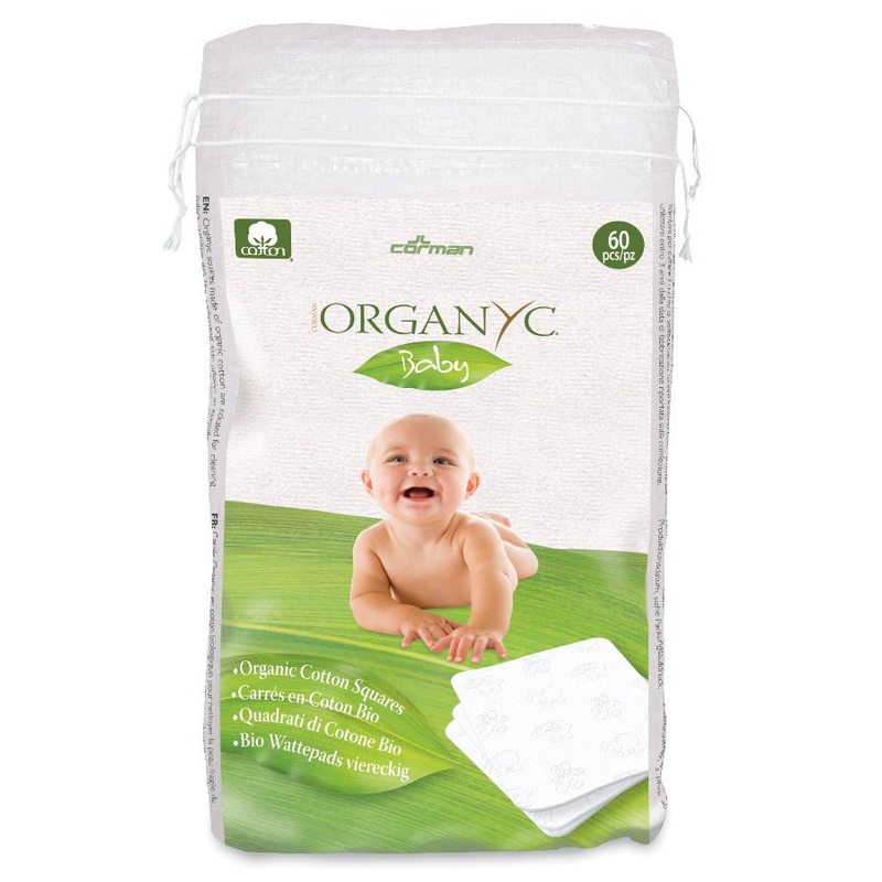 100% Organic Cotton Squares 60g