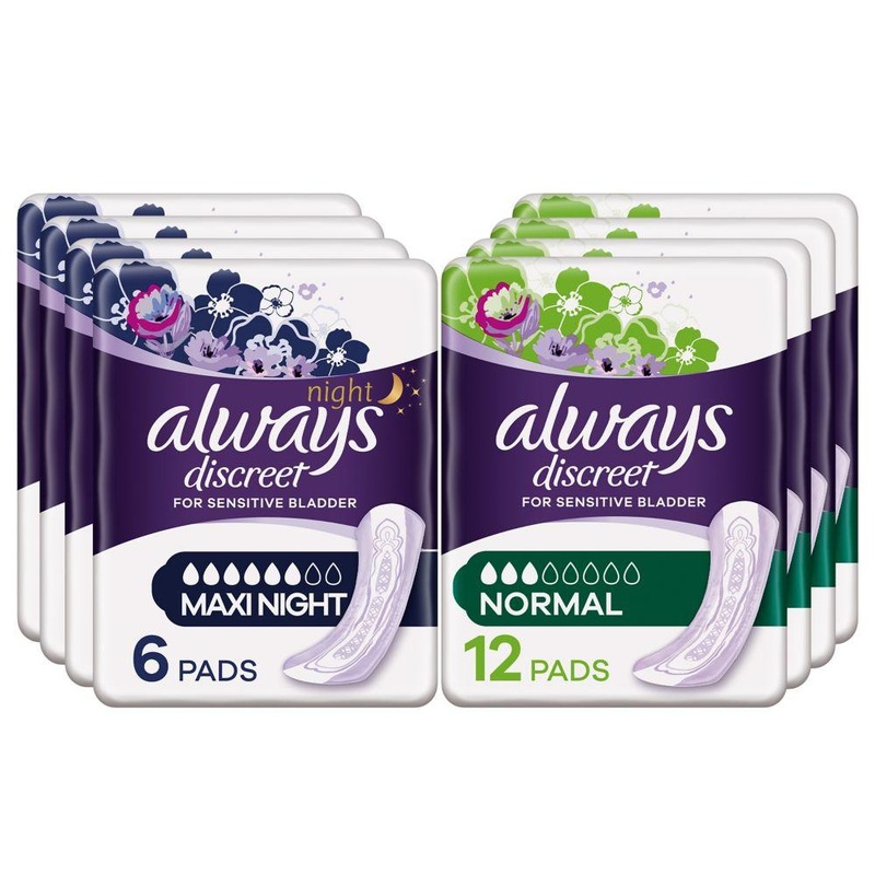 Day&Night Bundle 24 Night Pads + 48 Normal Pads