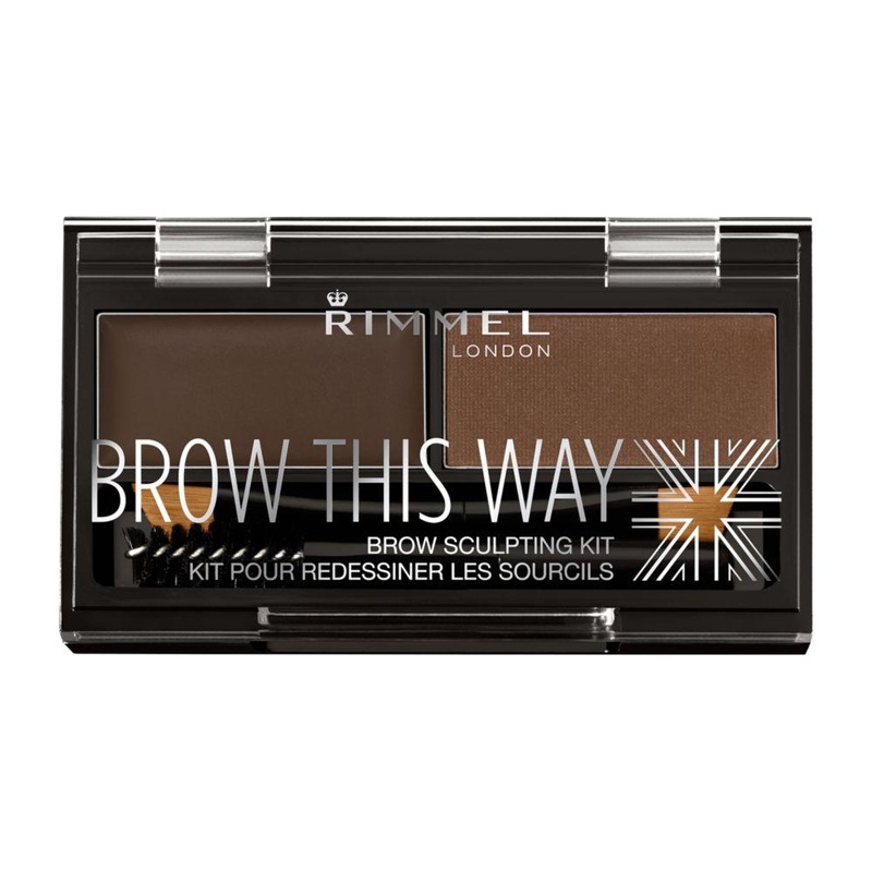 London Brow This Way Eyebrow Kit Dark Brown