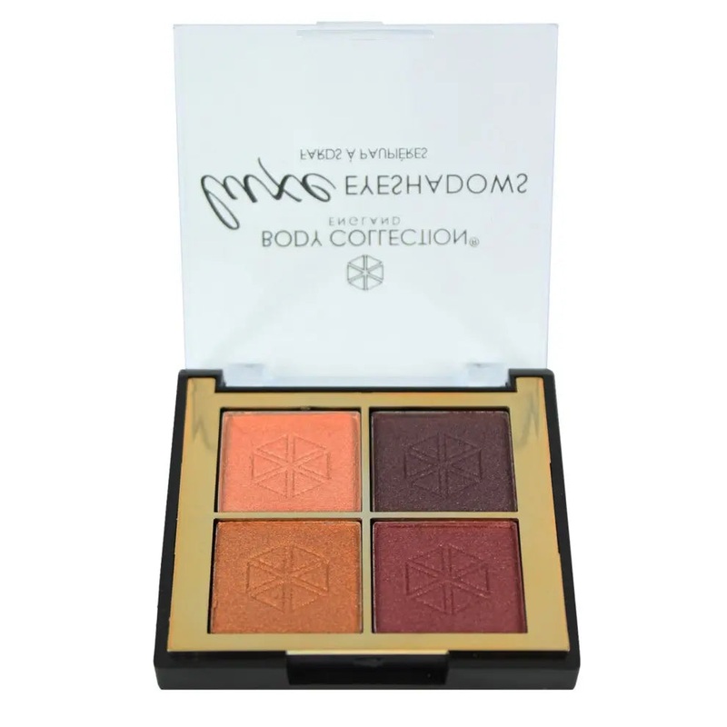 Body Collection Luxe Eyeshadow Quad Palette Mulberry Topaz