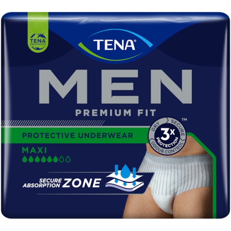Mens Premium Fit Underwear Maxi Large/XL 8 units