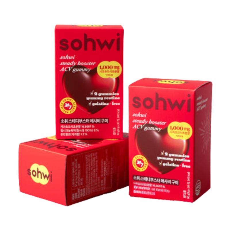 sohwi Aesabi Gummies 3 Boxes (90 Gummies)