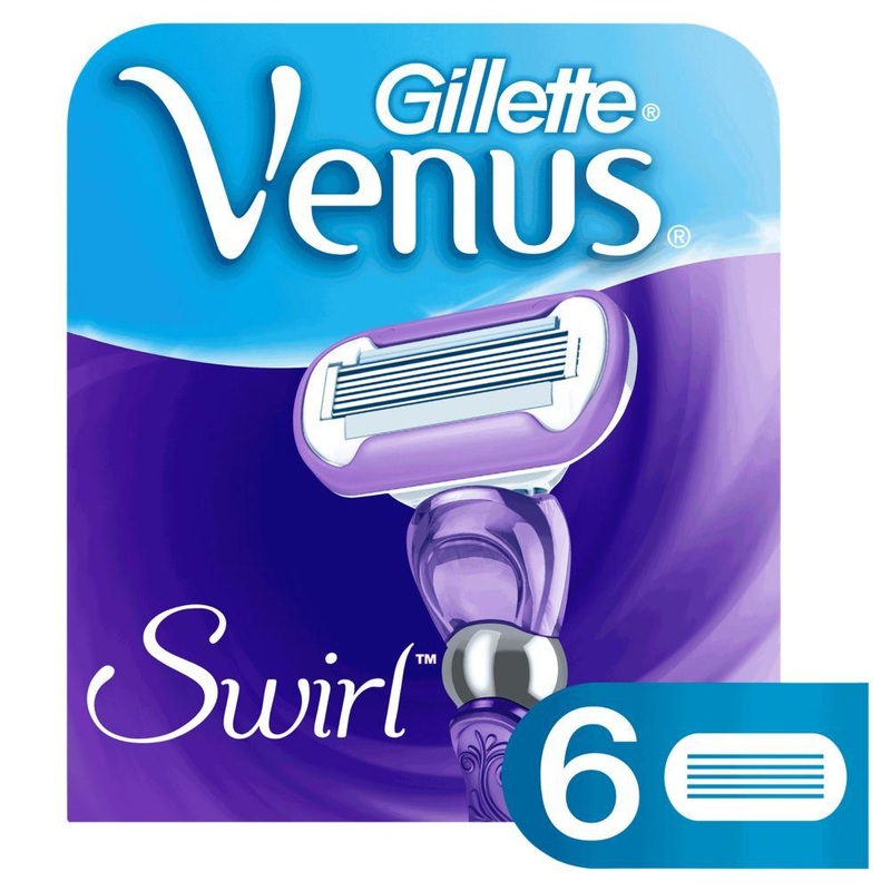 Venus Swirl Women’S Razor Blade – 6 Refills