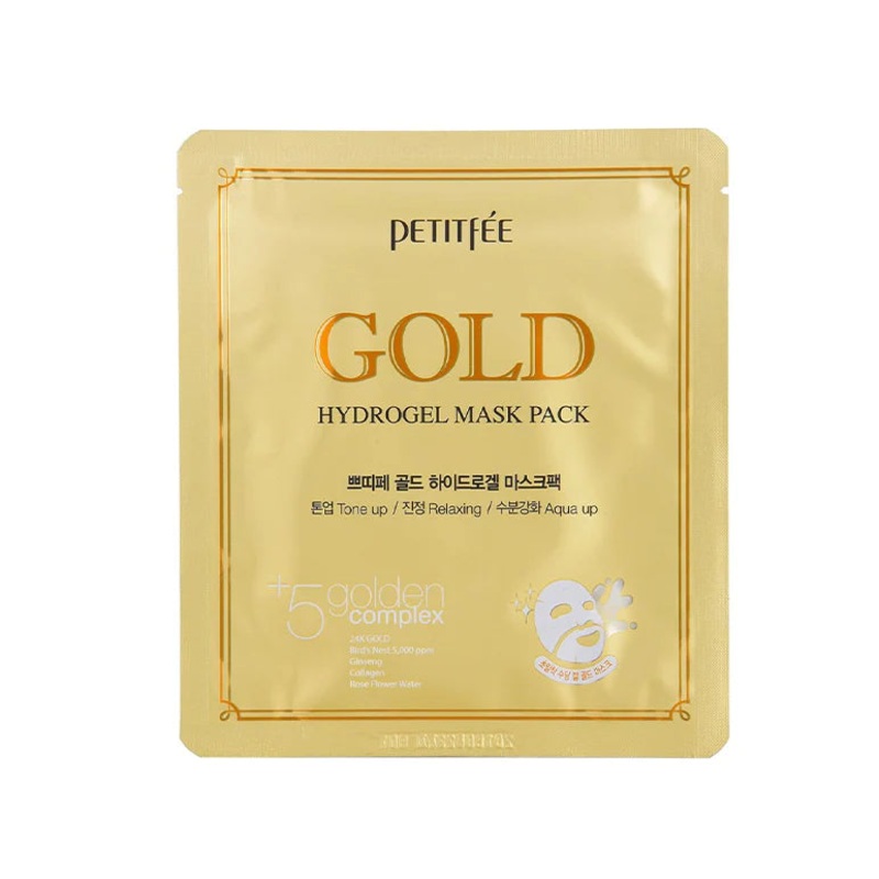 Petitfee Gold Hydrogel Mask Pack 5ea/box