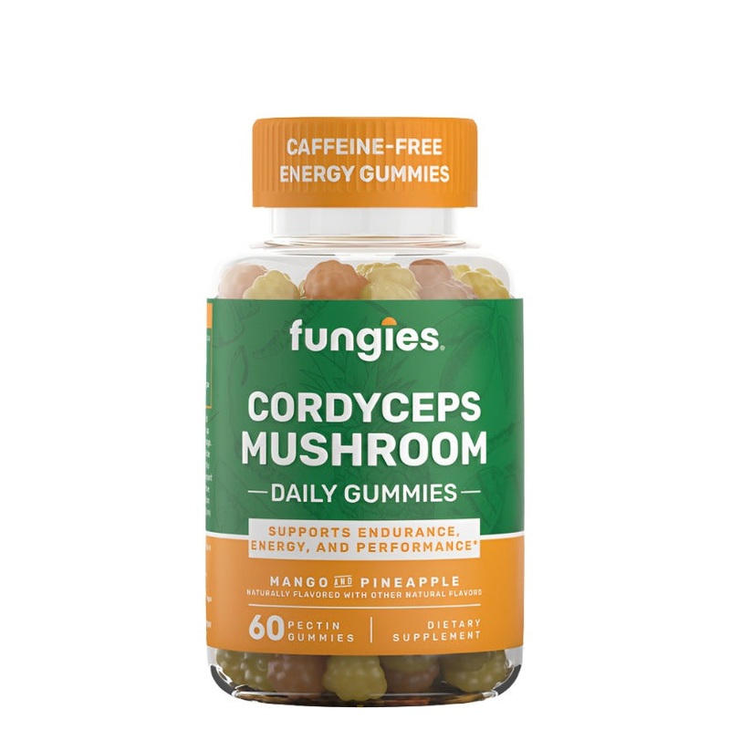 Cordyceps Mushroom Gummies 60 Pastilles