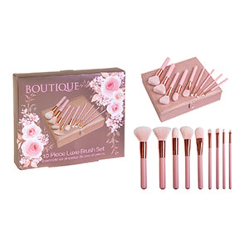 Royal Cosmetics Boutique 10PC Luxe Brush Set GSET194