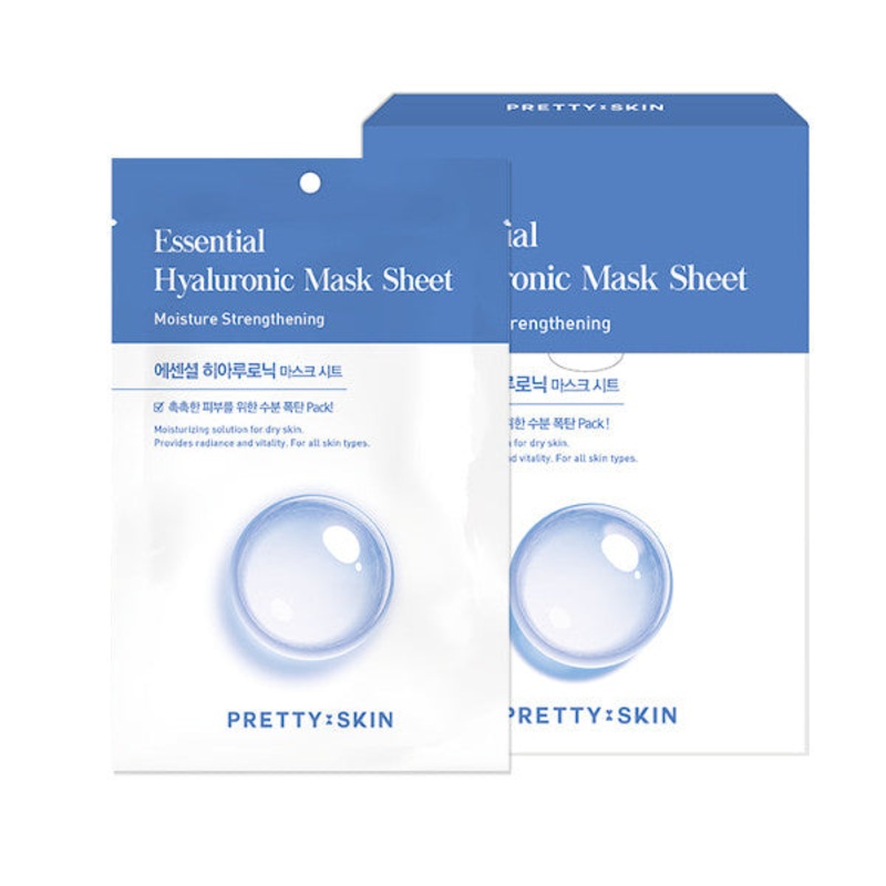 Pretty skin Essential Hyaluronic Mask Sheet 25ml * 10pc 25ml * 10pc