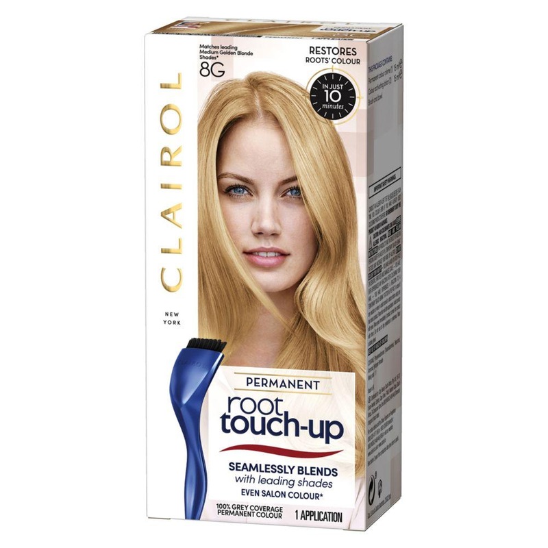 Root Touch-Up Permanent Hair Dye 8G Golden 30Ml