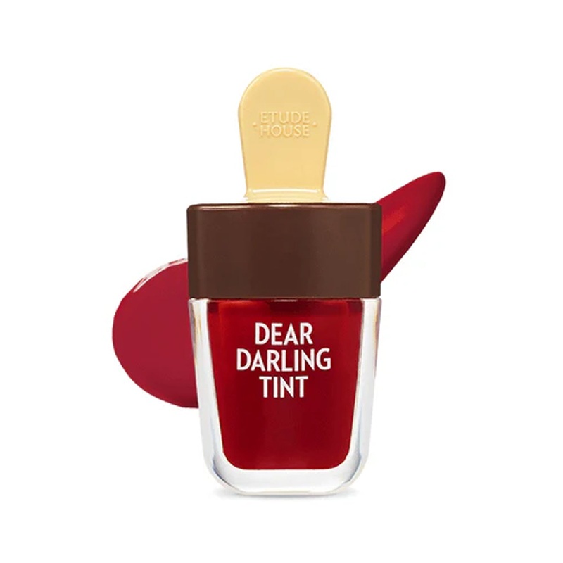 ETUDE Dear Darling Water Gel Tint (Ice cream) 4.5g 5 colors RD306 Shark Red