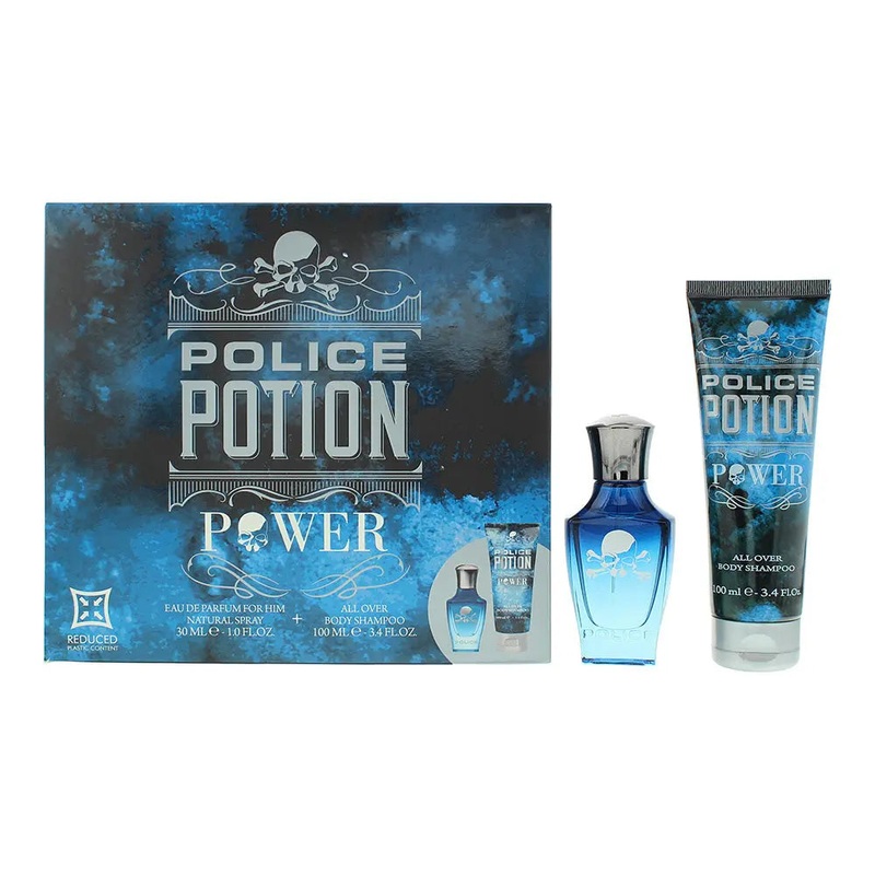 Police Potion Power 2 Piece Gift Set: Eau de Parfum 30ml – Shower Gel 100ml