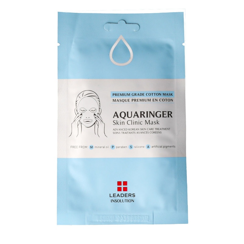 Moisturizing Facial Mask Leaders Insolution Premium Grade Cotton Mask 25 ml