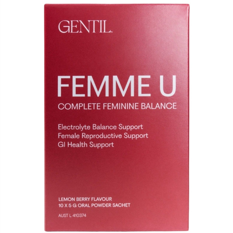 Femme U – Electrolyte, Gut, Skin & Hair Health Powder 50g
