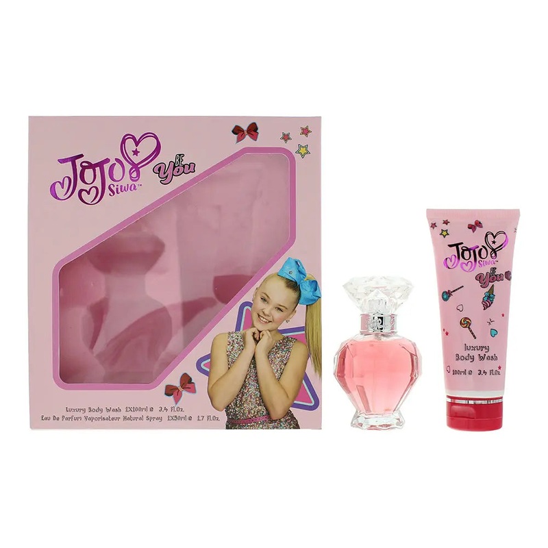 JoJo Siwa Be You Eau de Parfum 2 Pieces Gift Set : Eau de Parfum 50ml – Body Was