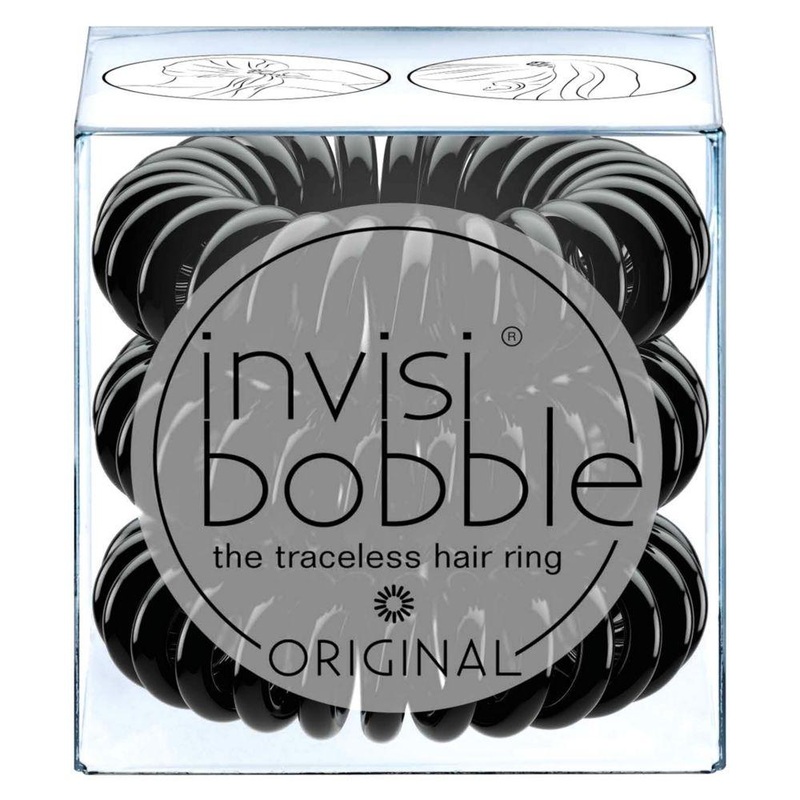 Original Black Hair Ties, 3 Pack