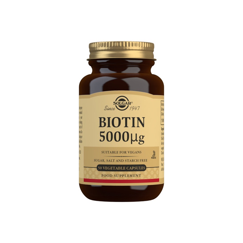 Biotin 5000g 50 capsules
