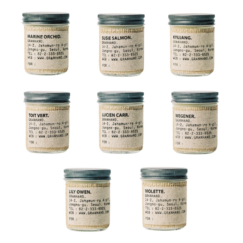 GRANHAND. Candle 200g Marine Orchid