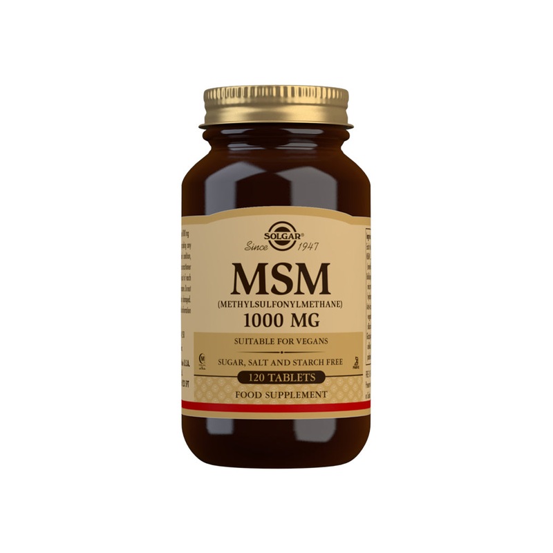 MSM 1000mg 120 tablets