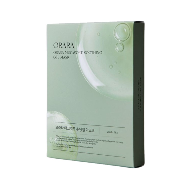 ORARA Mugwort Soothing Gel Mask 28ml x 5ea