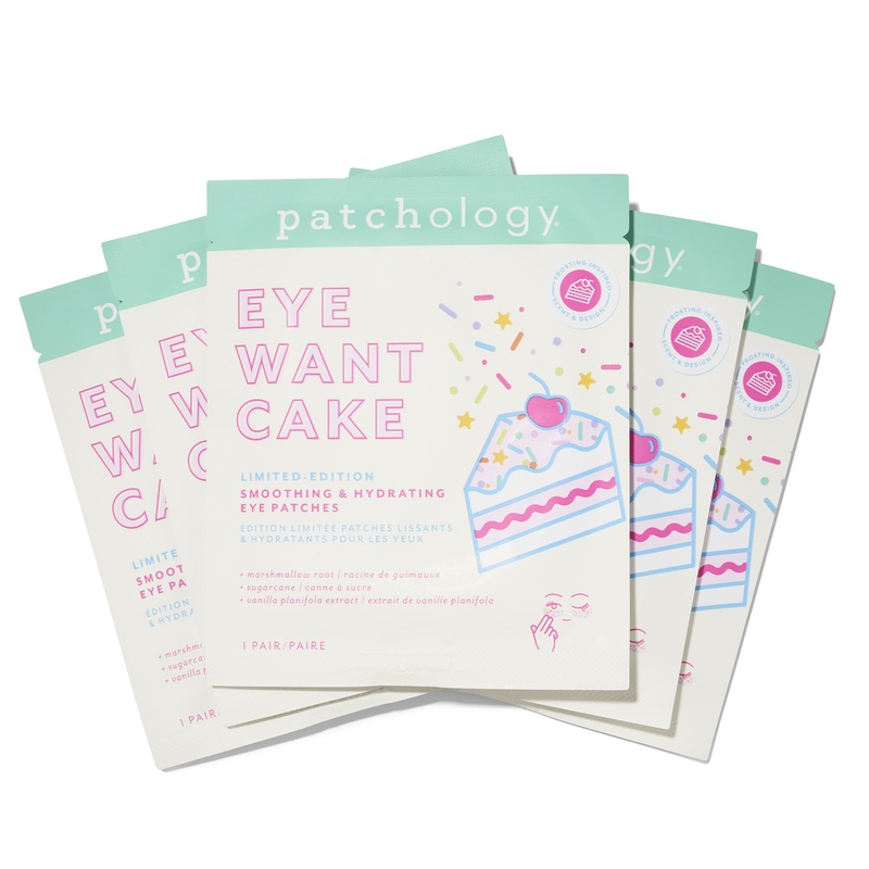 Eye Want Cake Limited Edition Smoothing & Hydrating Eye Patches 5 pack