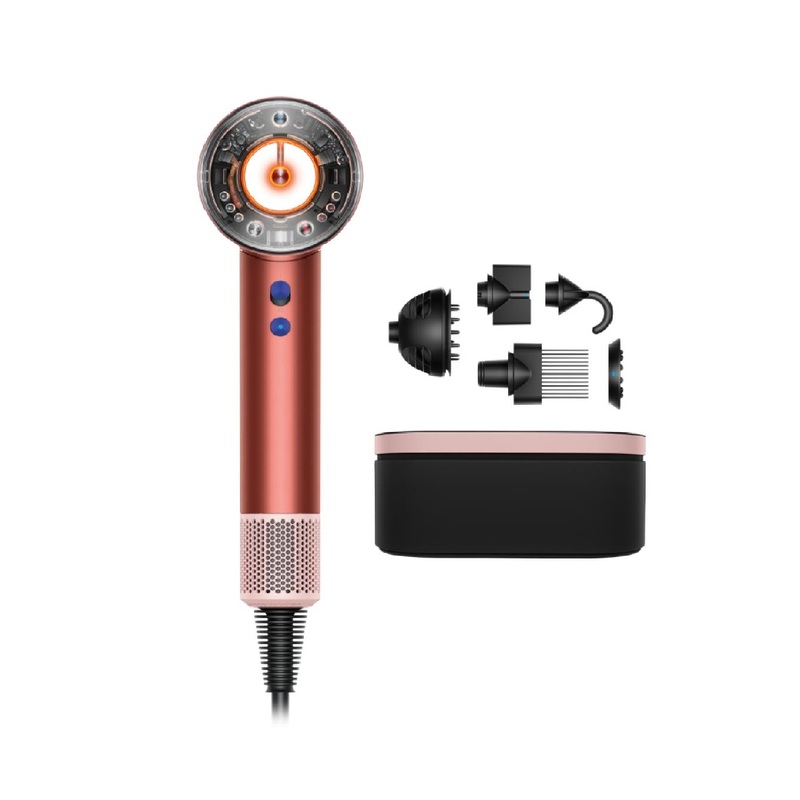 Limited Edition Supersonic Nural Hairdryer (Strawberry Bronze/Blush Pink)