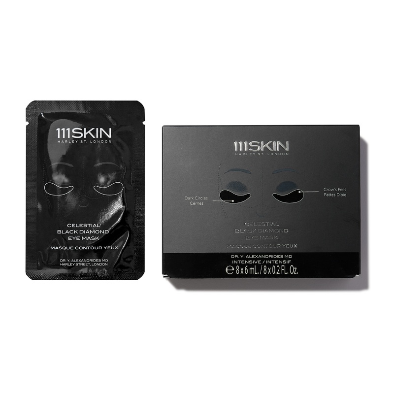 Celestial Black Diamond Eye Mask